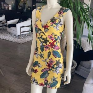Summer , Flower Print Dress.